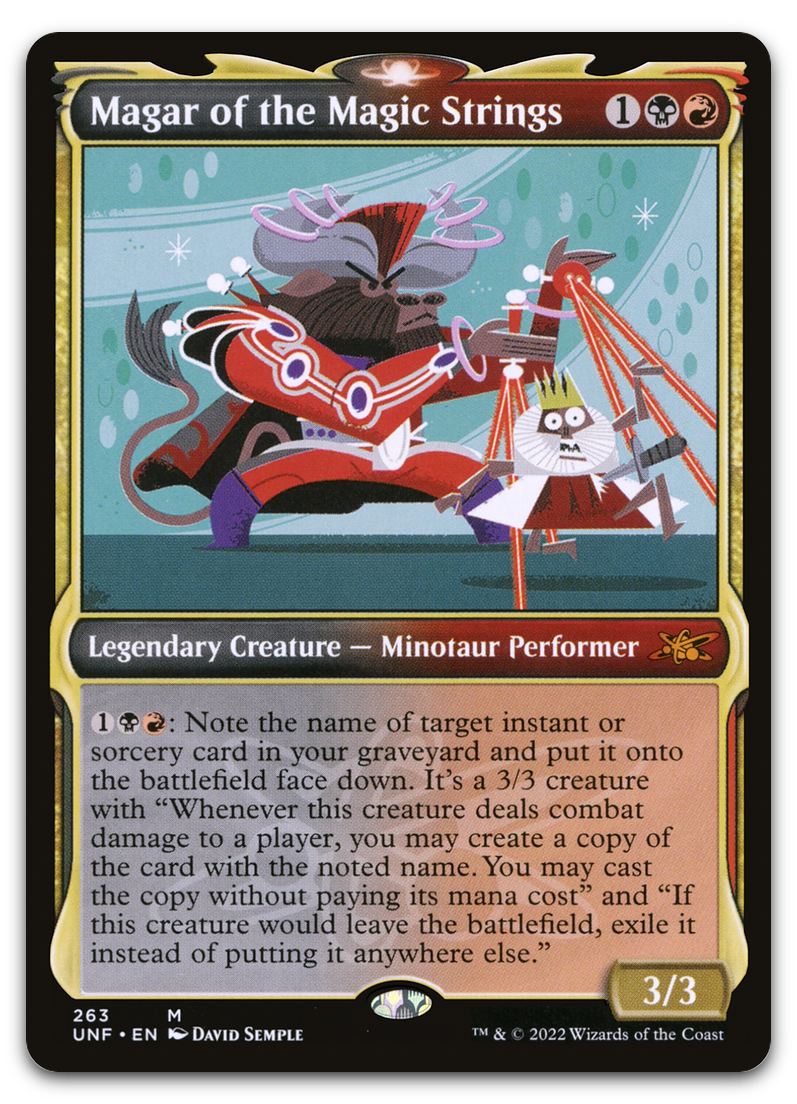 Magar of the Magic Strings (Showcase) (Unfinity)