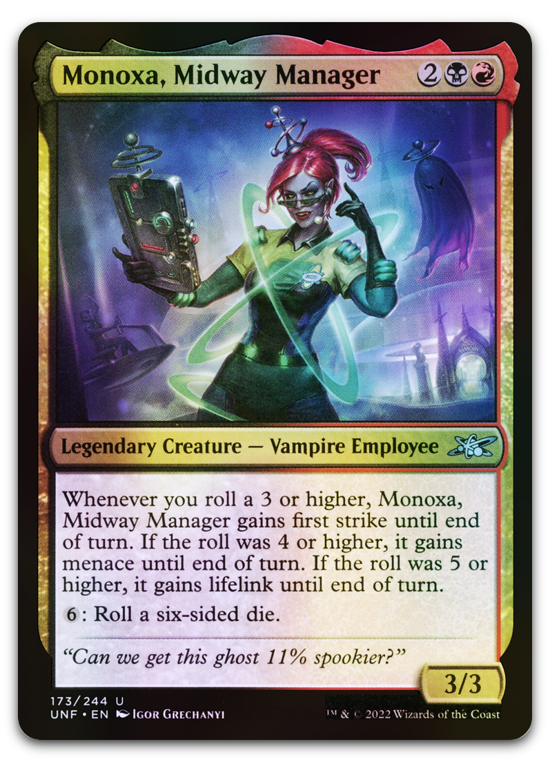 Monoxa, Midway Manager (Unfinity)