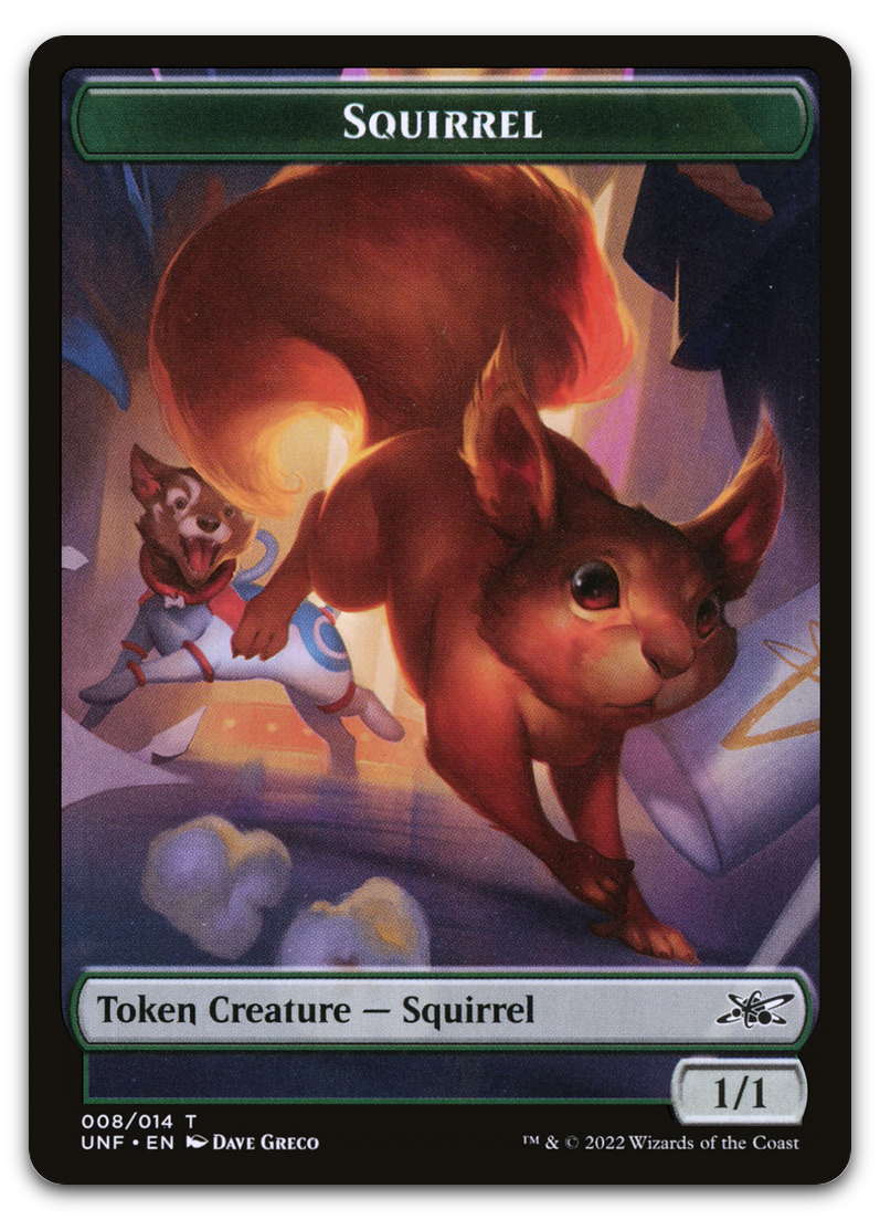 Squirrel Token (Unfinity)