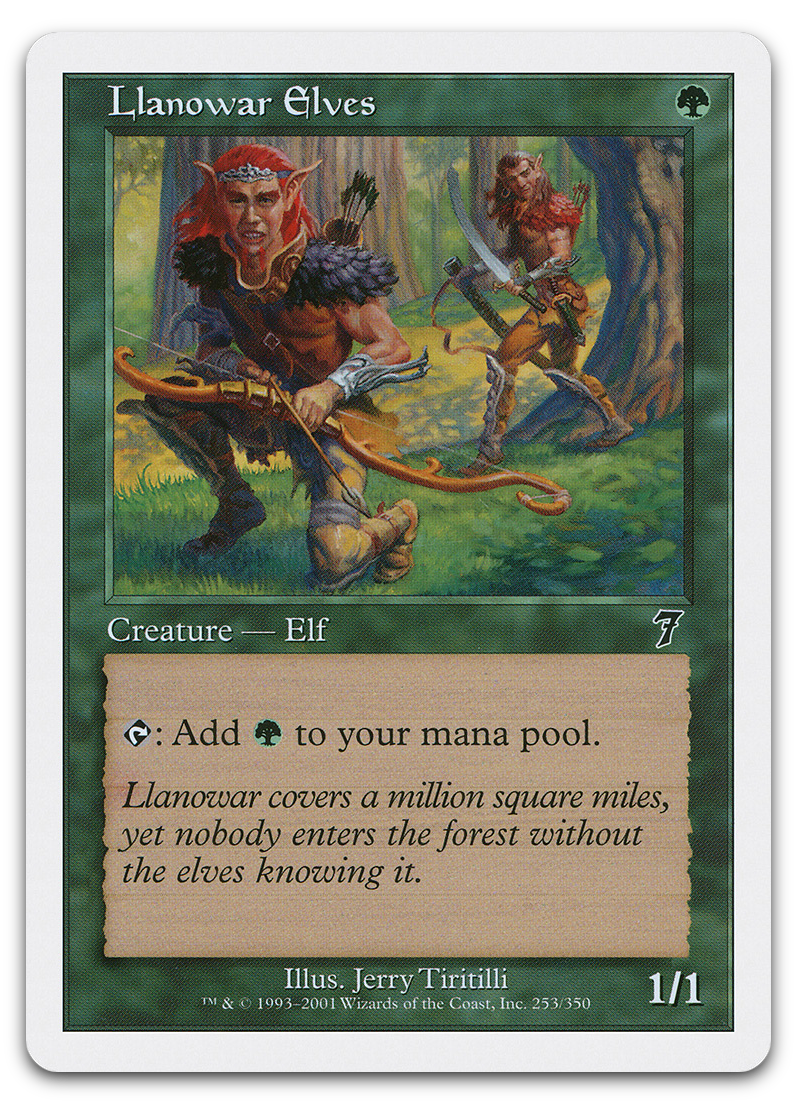 Llanowar Elves (7th Edition)