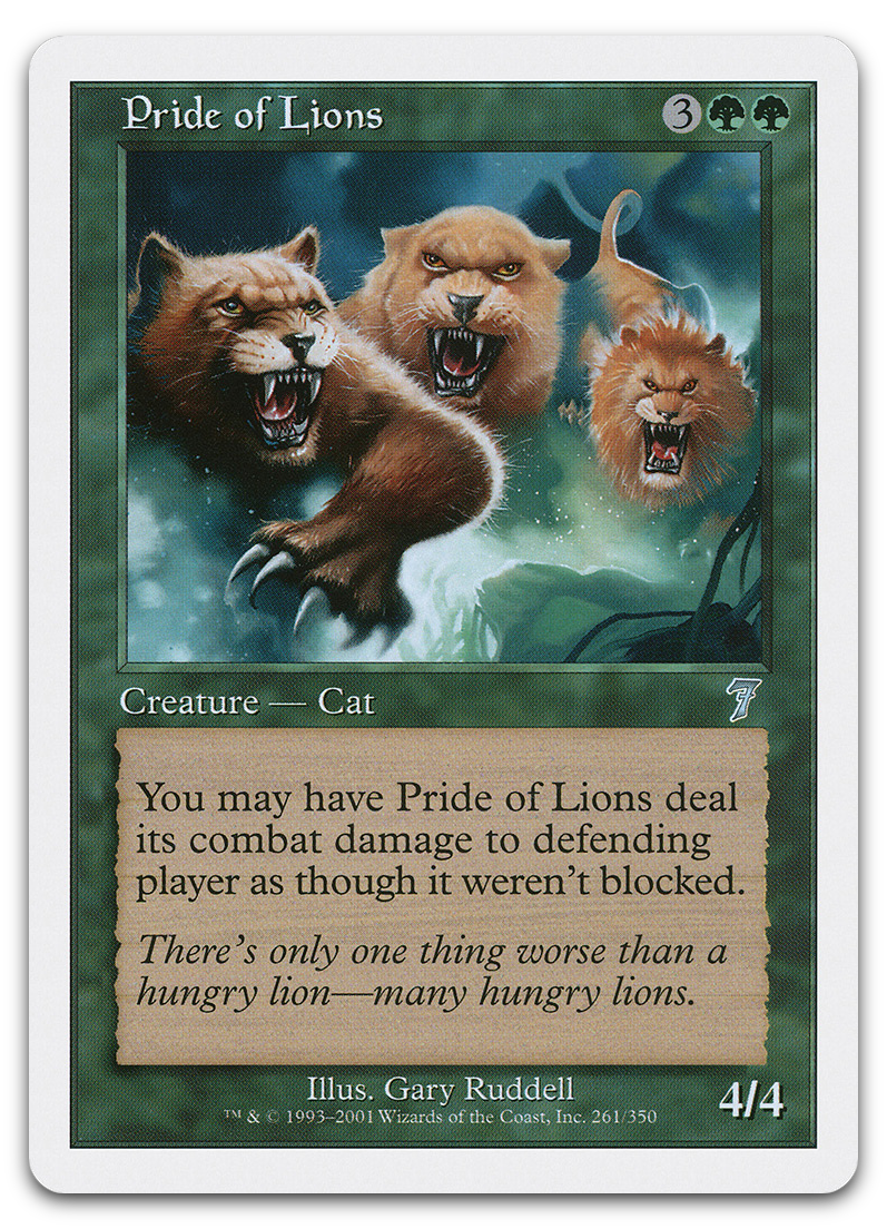 Pride of Lions (7th Edition)