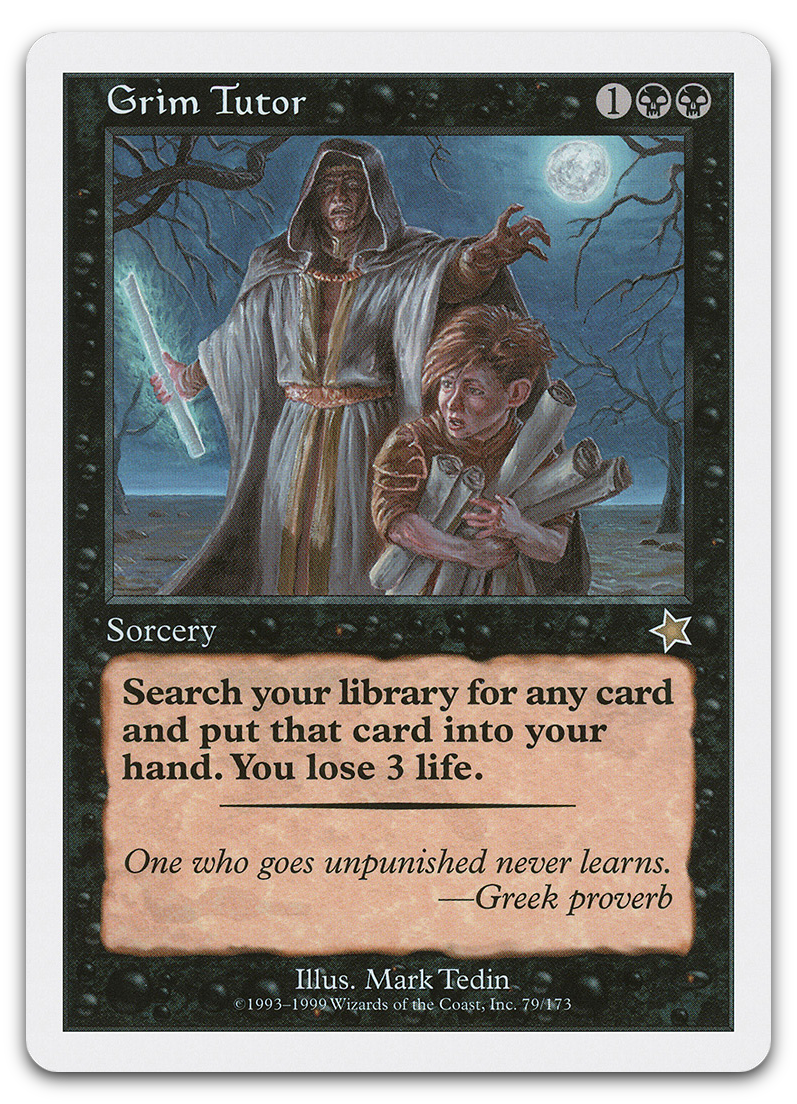 Grim Tutor (Starter 1999)