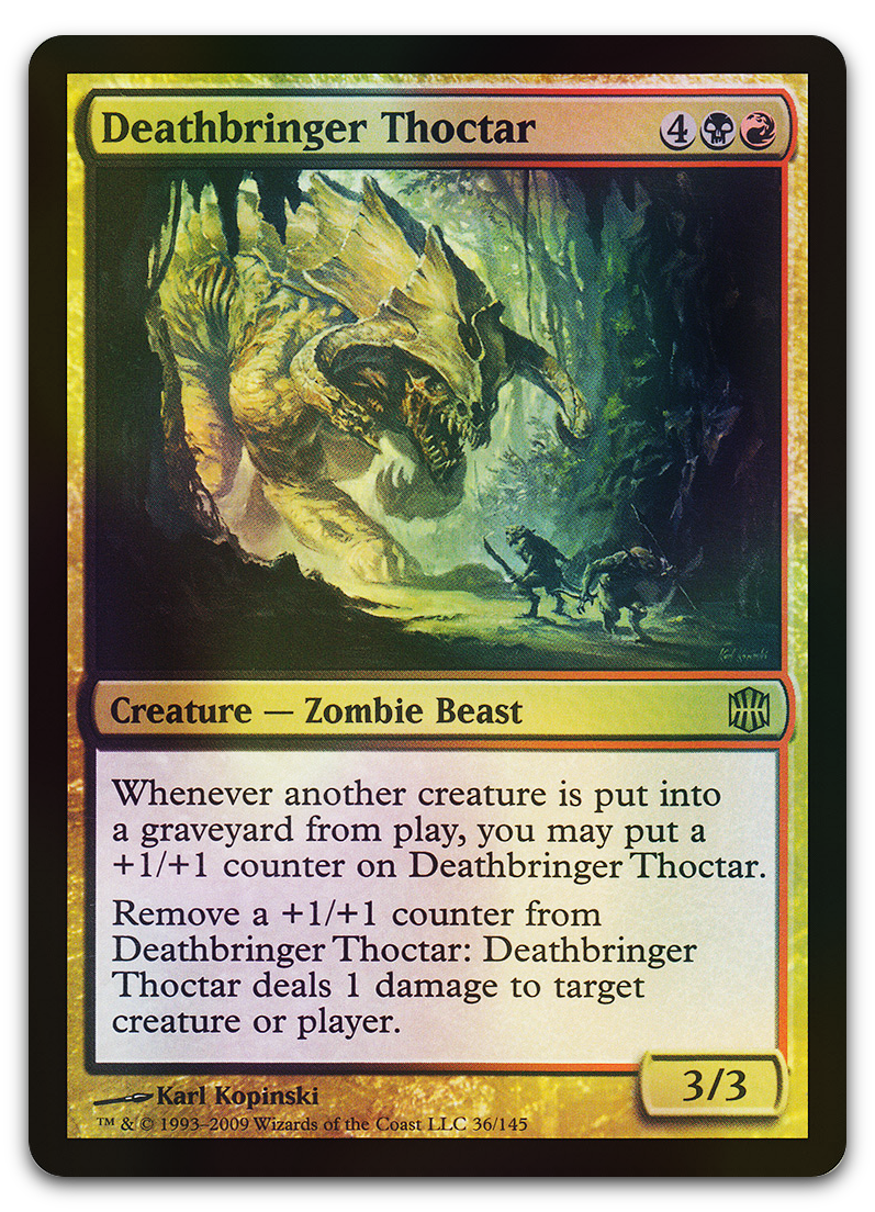 Deathbringer Thoctar (Alara Reborn) Cardsurfer Games Deathbringer Thoctar (Alara Reborn) Cardsurfer Games