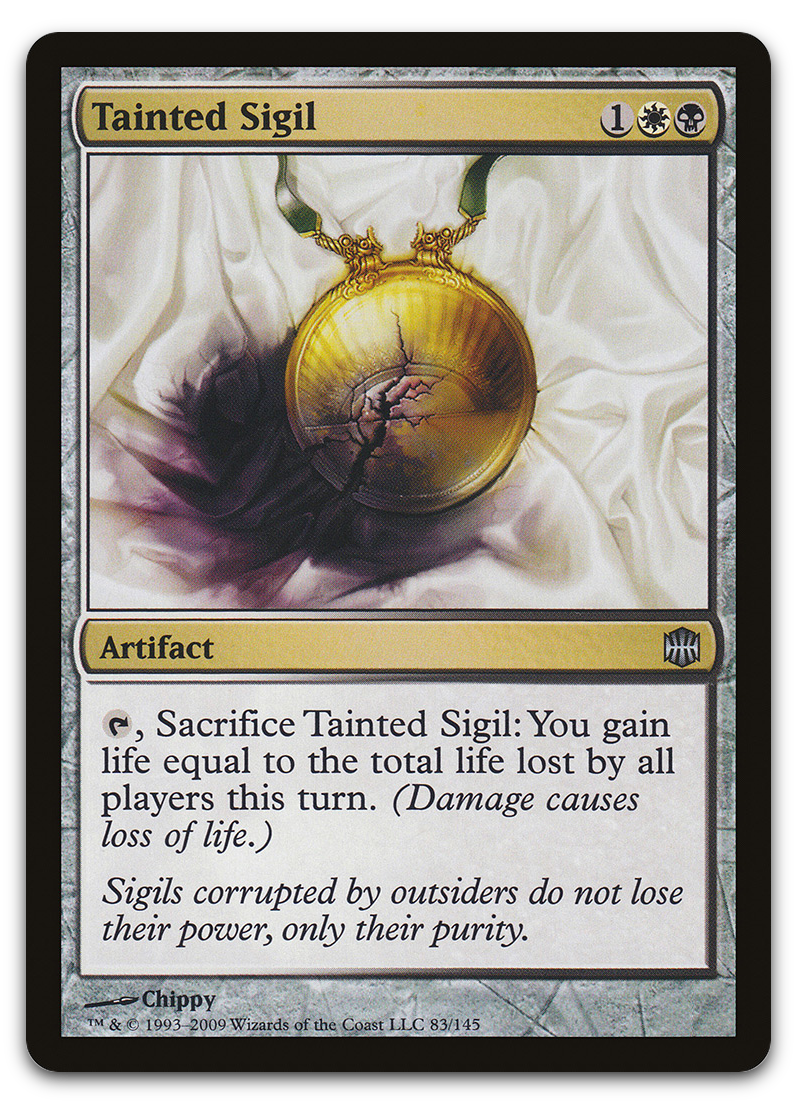 Tainted Sigil (Alara Reborn)