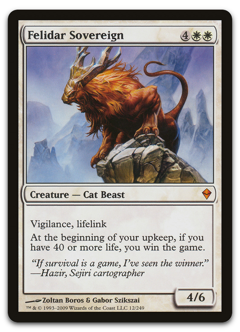 Felidar Sovereign (Zendikar)