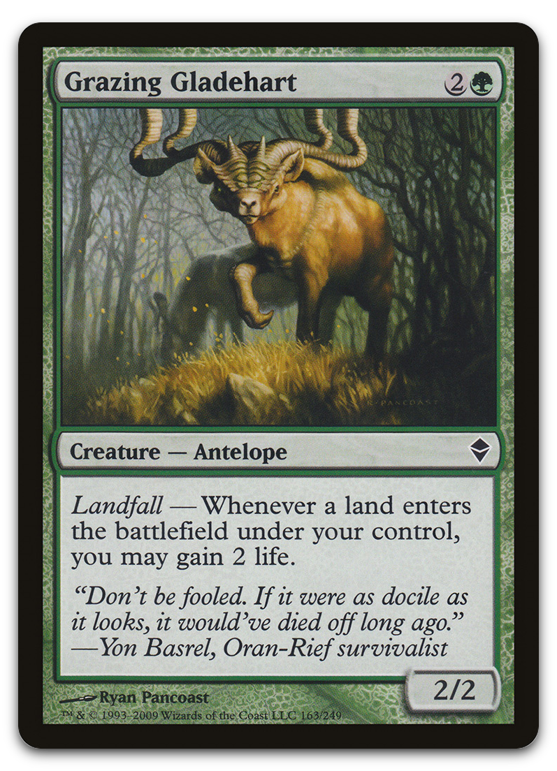 Grazing Gladehart (Zendikar)