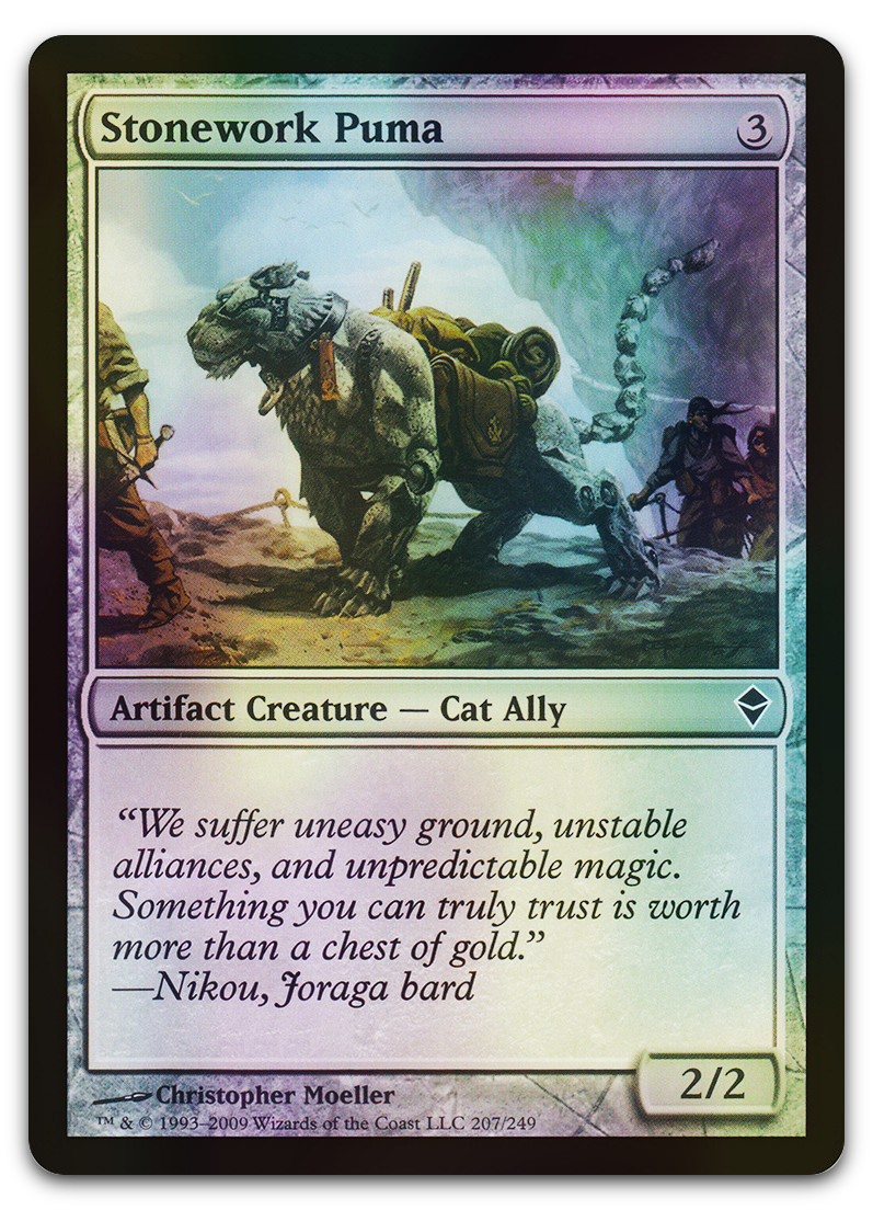 Stonework Puma (Zendikar)