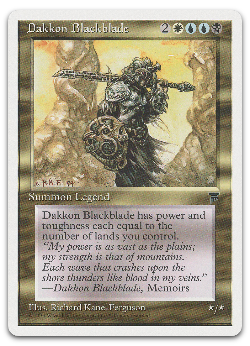 Dakkon Blackblade (Chronicles)