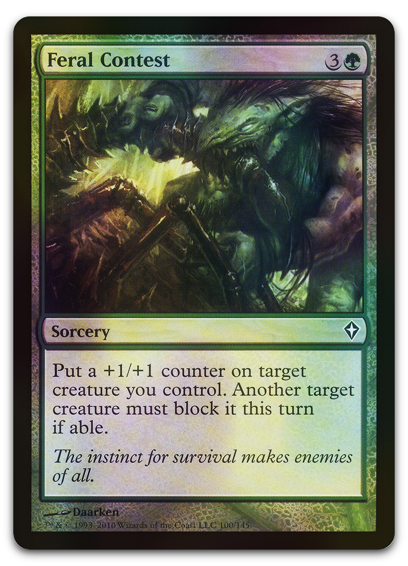 Feral Contest (Worldwake)