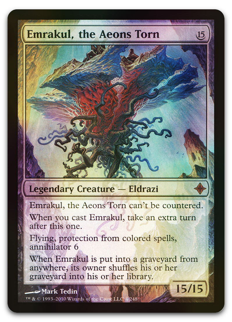 Emrakul, the Aeons Torn (Rise of the Eldrazi) Cardsurfer Games Emrakul, the Aeons Torn (Rise of the Eldrazi) Cardsurfer Games