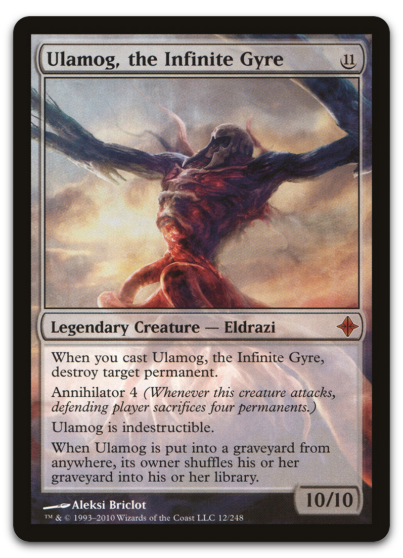 Ulamog, the Infinite Gyre (Rise of the Eldrazi)