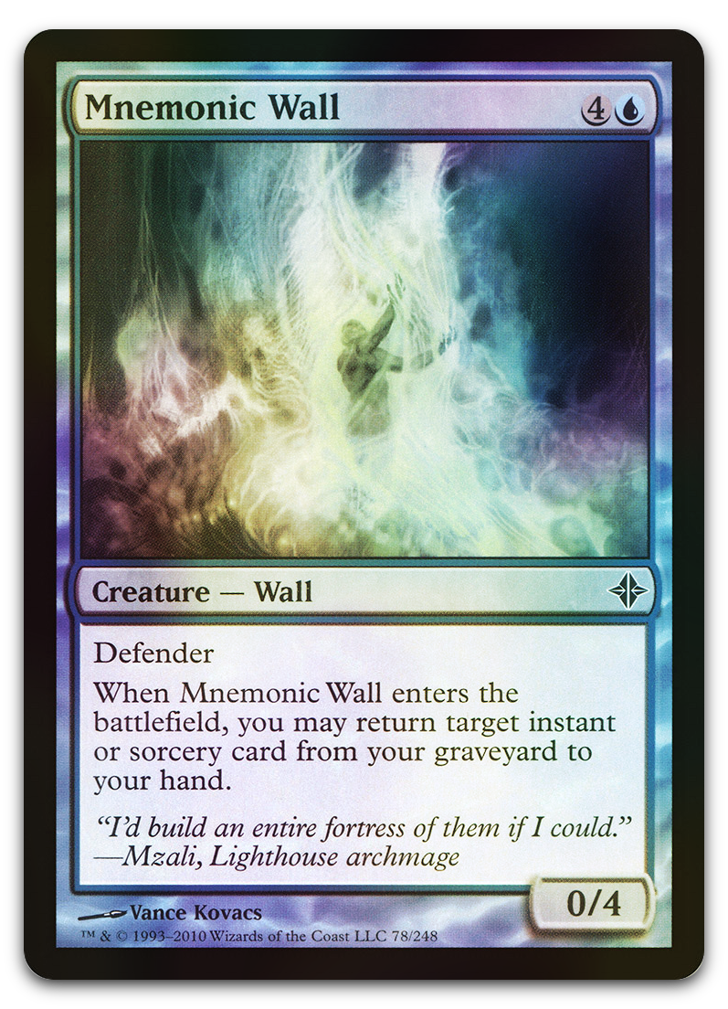Mnemonic Wall (Rise of the Eldrazi)