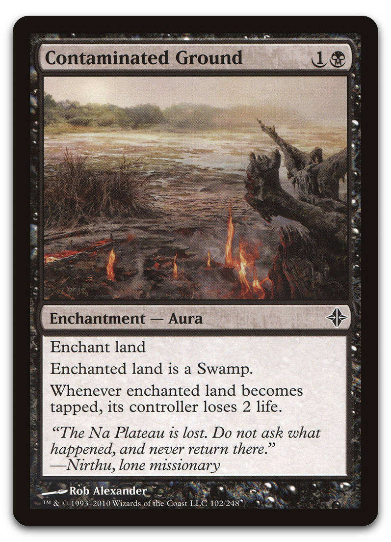 Contaminated Ground (Rise of the Eldrazi)