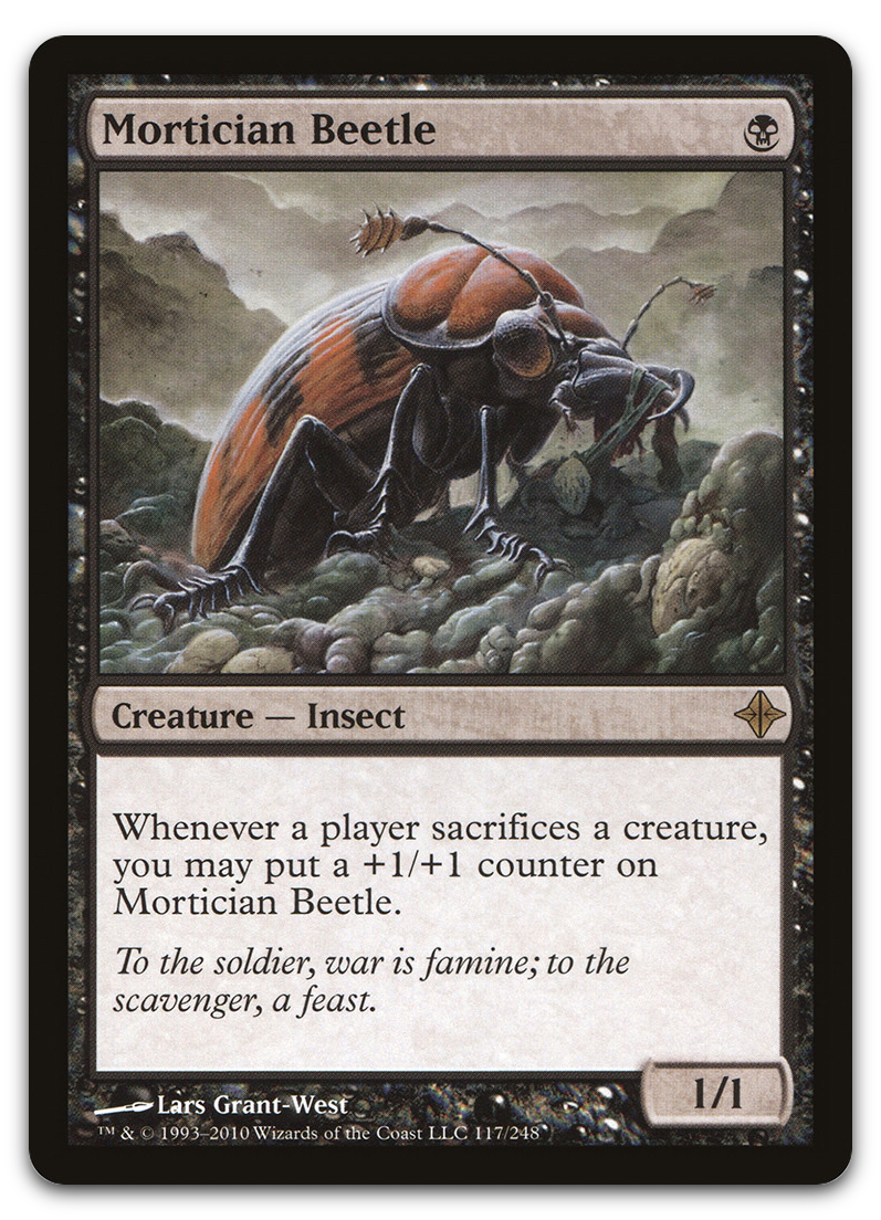 Mortician Beetle (Rise of the Eldrazi)