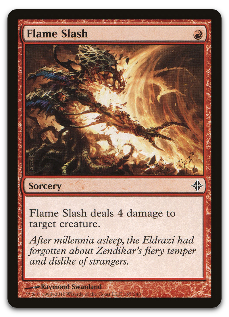 Flame Slash (Rise of the Eldrazi)