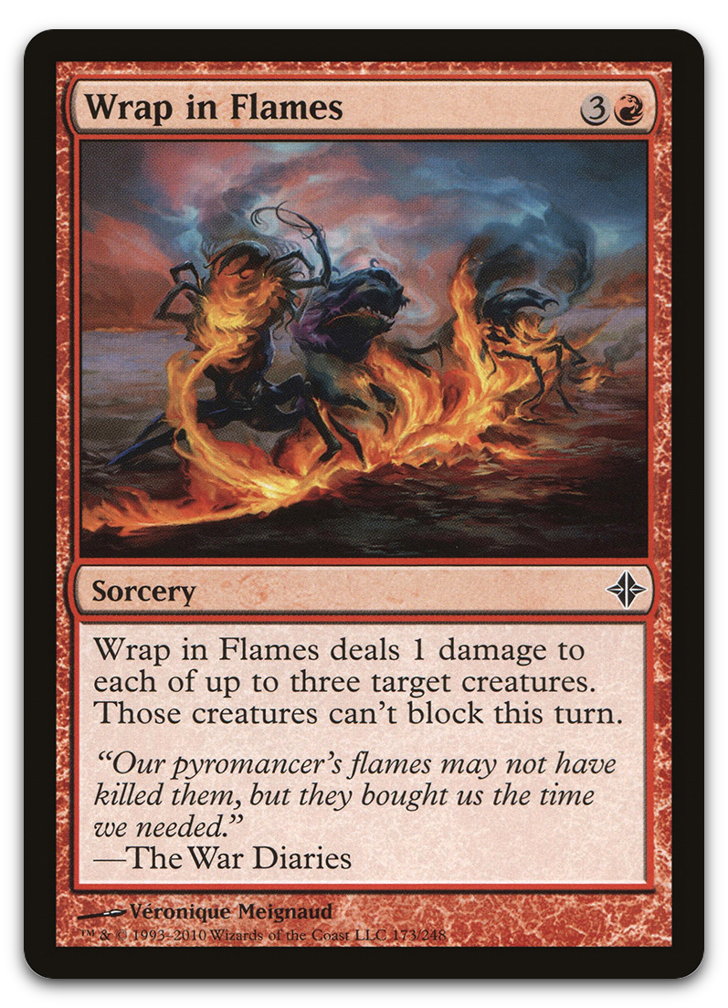 Wrap in Flames (Rise of the Eldrazi)