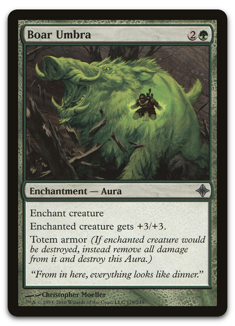 Boar Umbra (Rise of the Eldrazi)