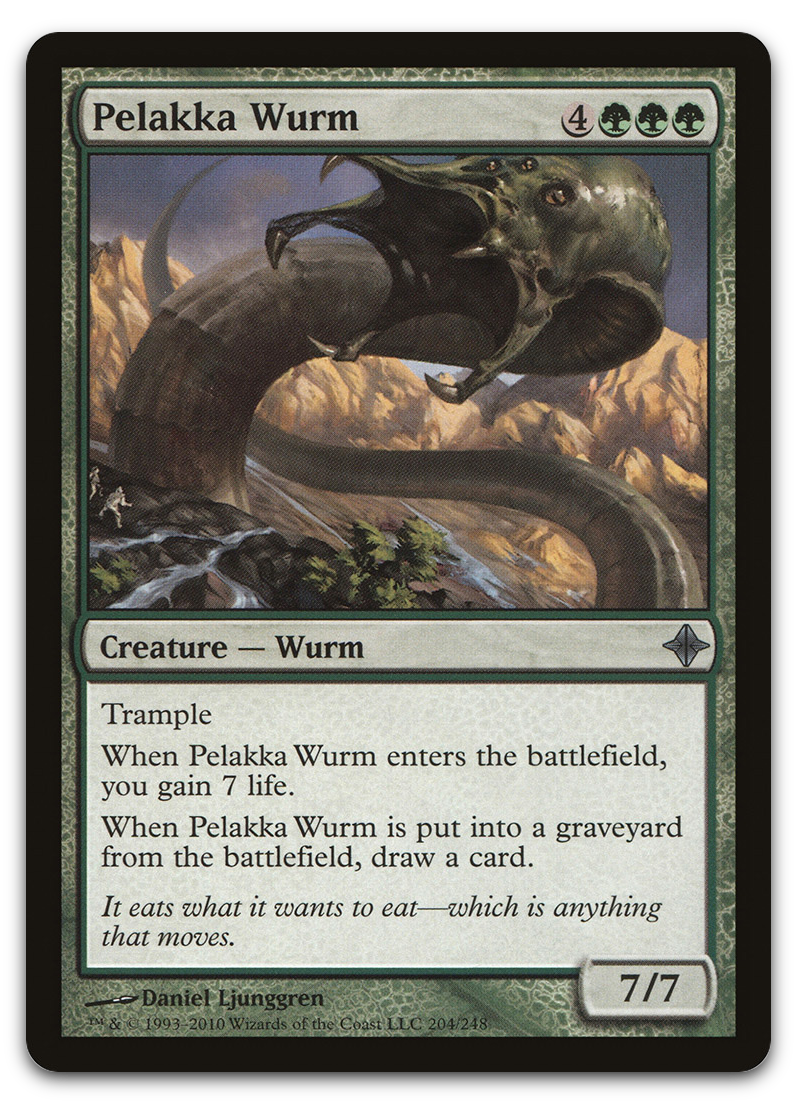 Pelakka Wurm (Rise of the Eldrazi)
