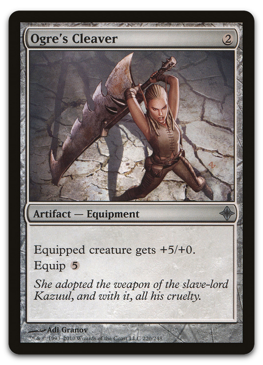 Ogre's Cleaver (Rise of the Eldrazi)