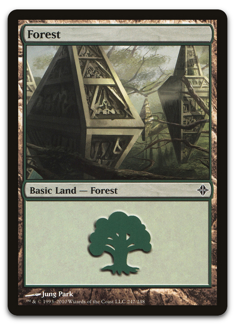 Forest (247) (Rise of the Eldrazi)