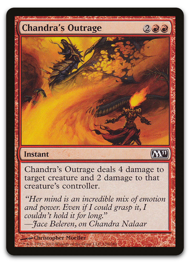 Chandra's Outrage (Magic 2011 (M11))