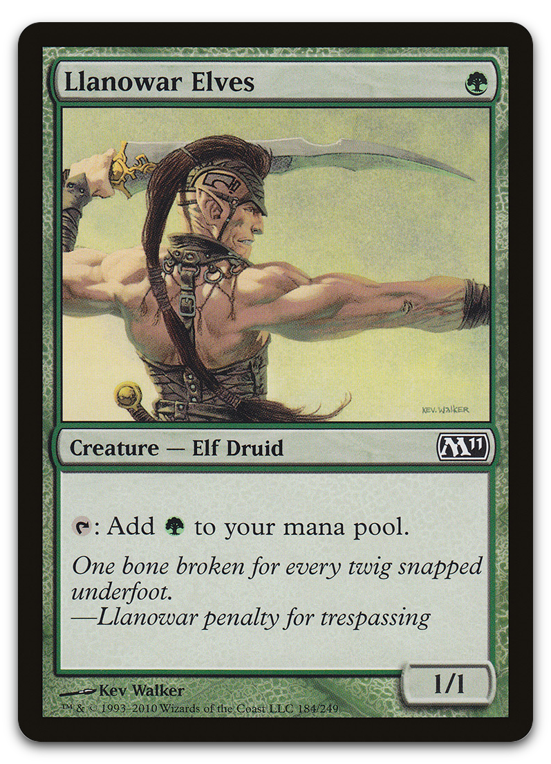 Llanowar Elves (Magic 2011 (M11))