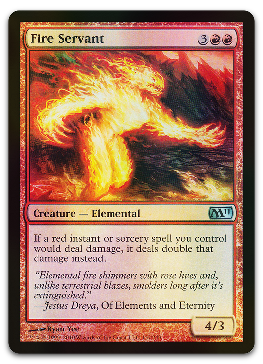Fire Servant (Magic 2011 (M11))