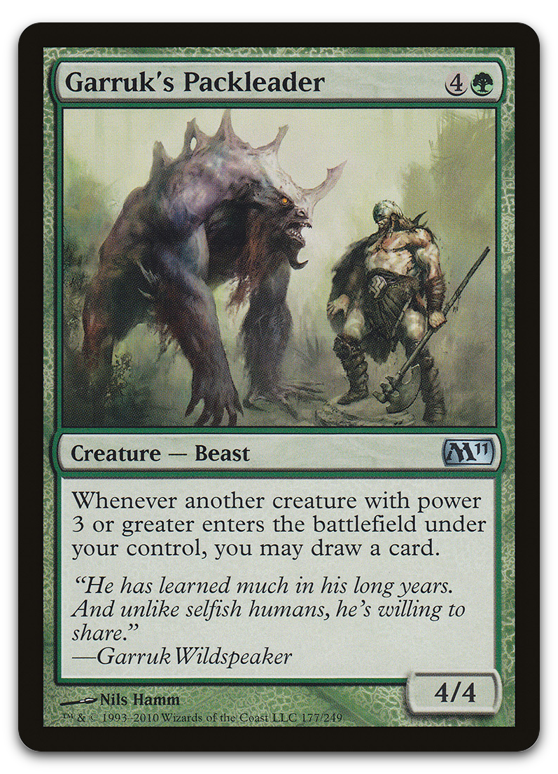 Garruk's Packleader (Magic 2011 (M11))