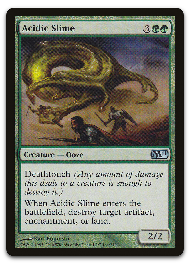 Acidic Slime (Magic 2011 (M11))