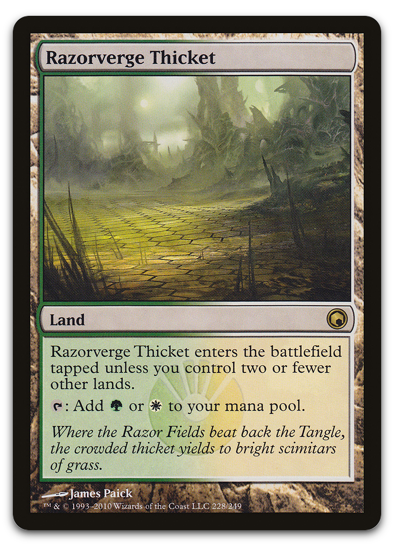 Razorverge Thicket (Scars of Mirrodin)