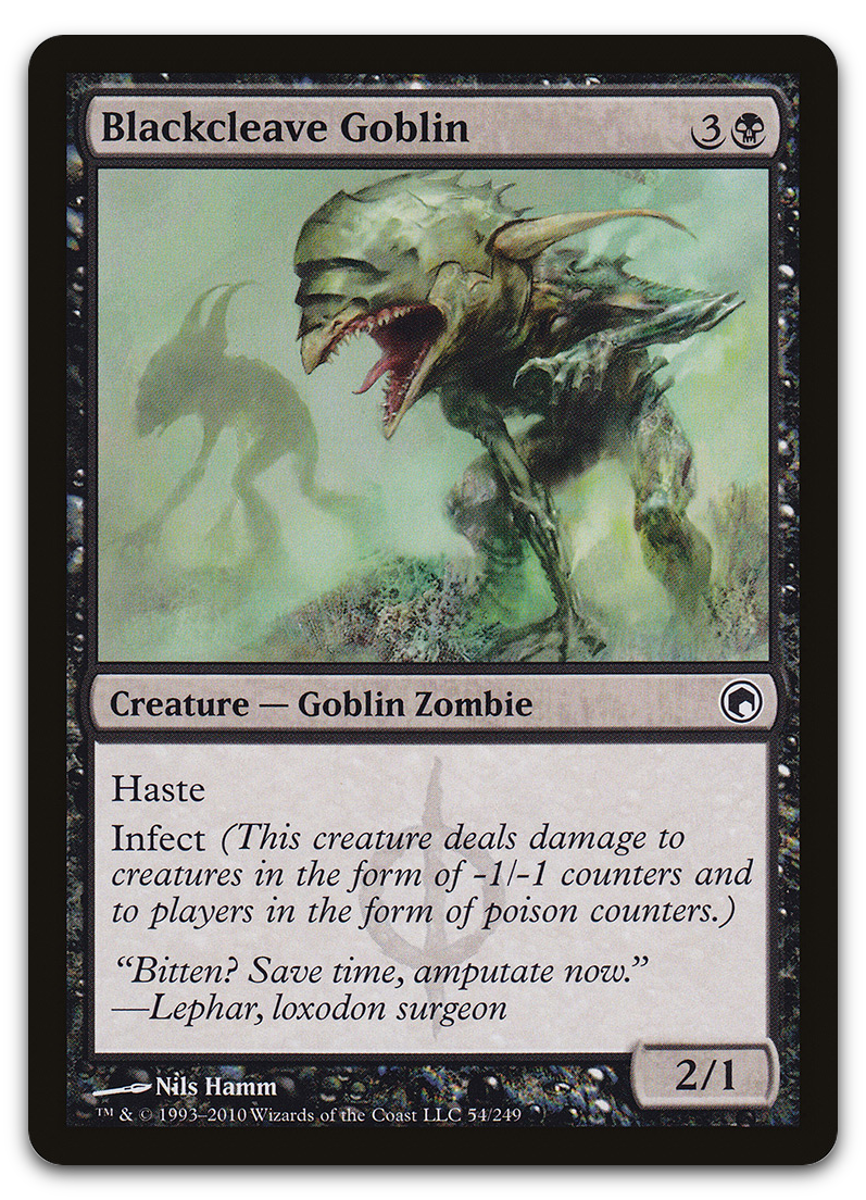 Blackcleave Goblin (Scars of Mirrodin)