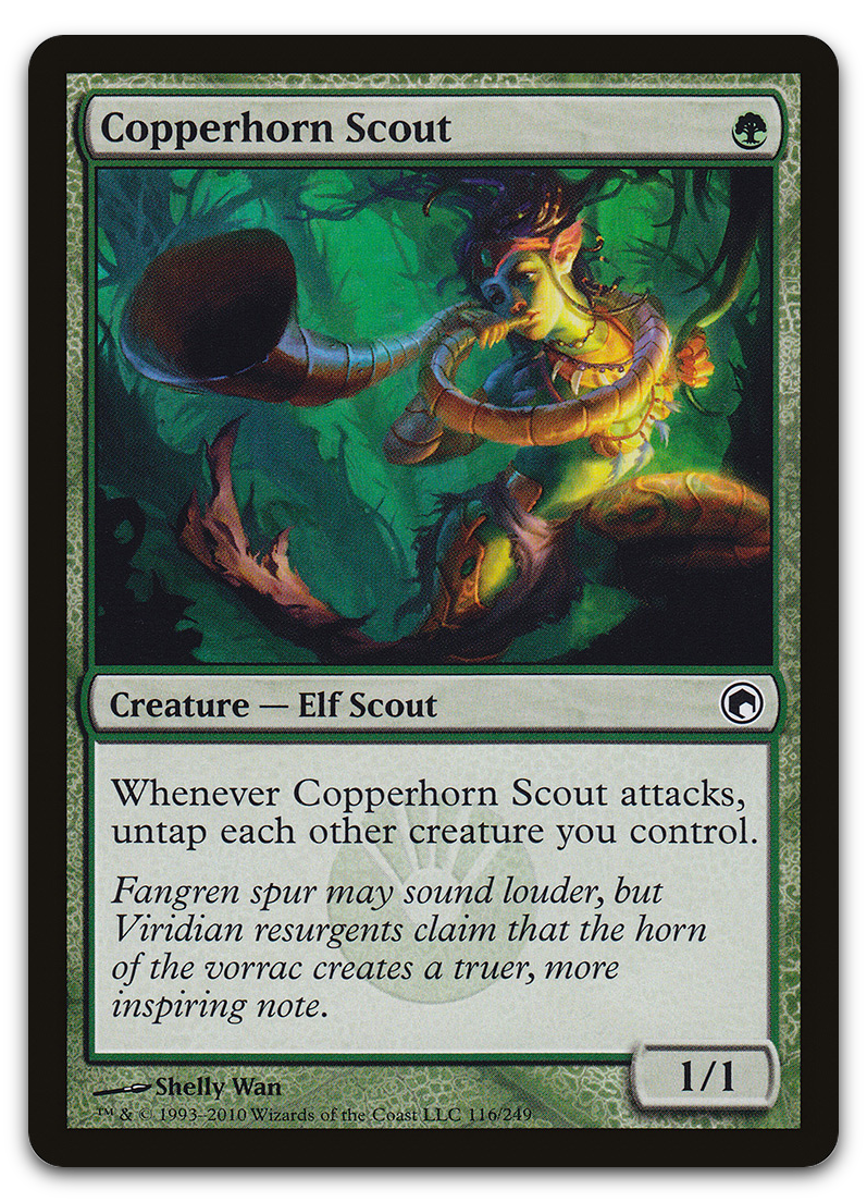 Copperhorn Scout (Scars of Mirrodin)