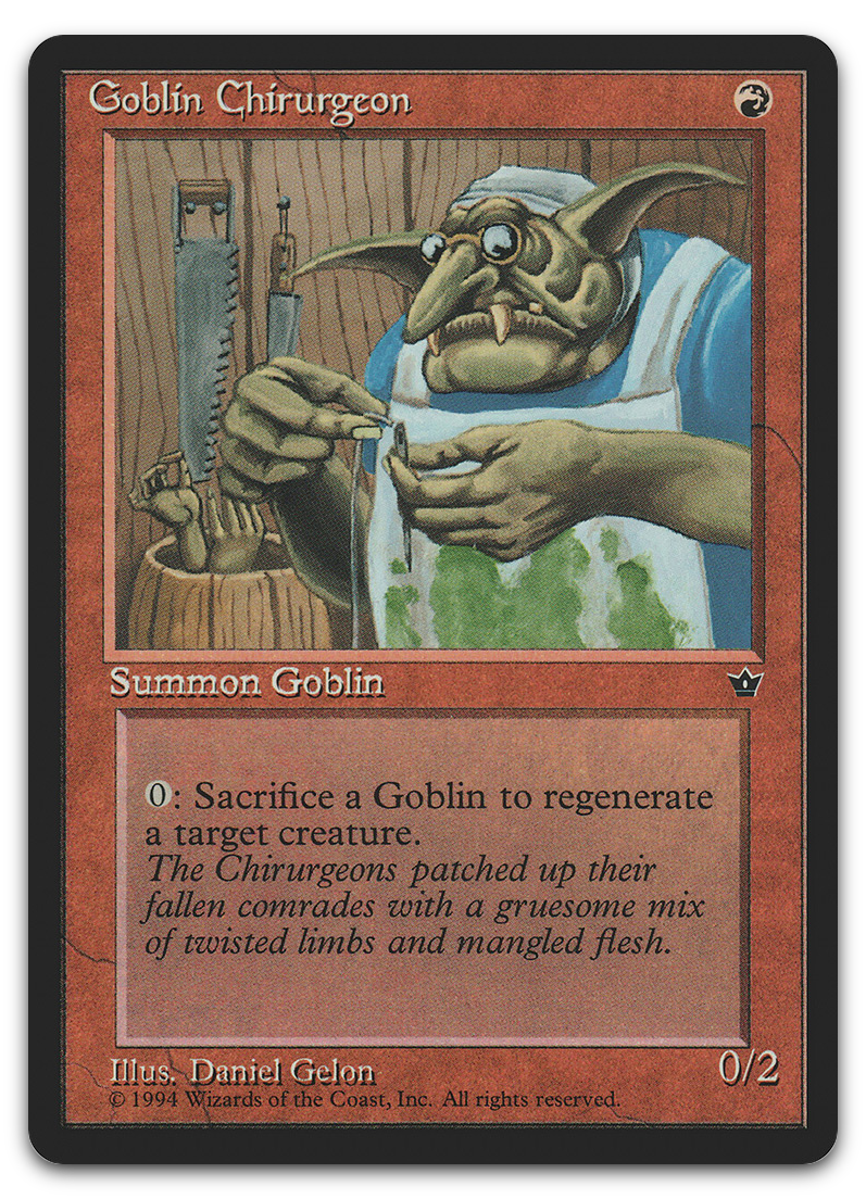 Goblin Chirurgeon (Gelon) (Fallen Empires)