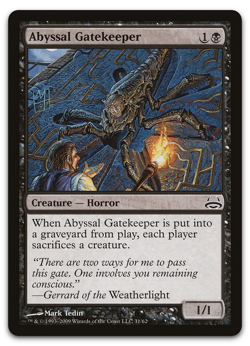 Abyssal Gatekeeper (Duel Decks: Divine vs. Demonic)