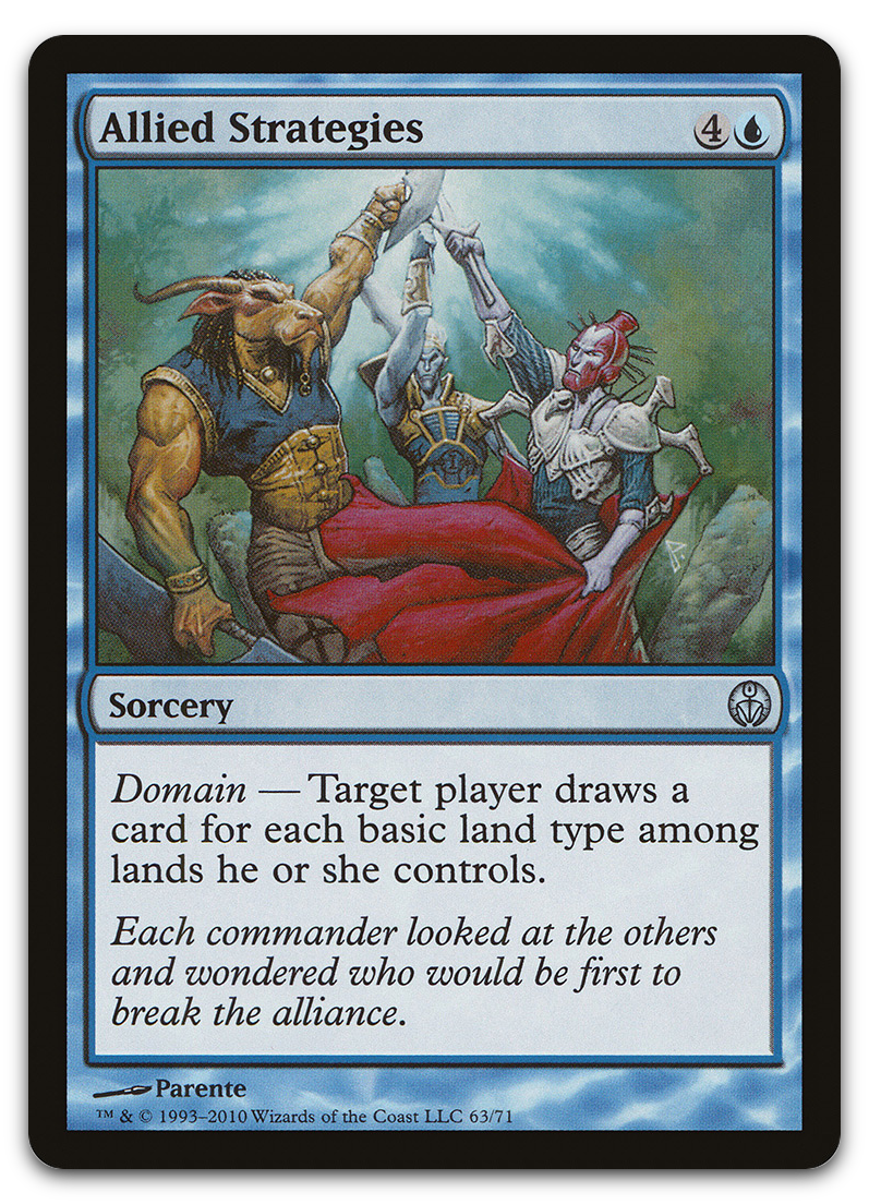 Allied Strategies (Duel Decks: Phyrexia vs. the Coalition)