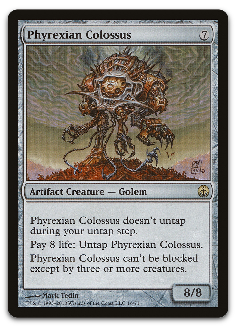 Phyrexian Colossus (Duel Decks: Phyrexia vs. the Coalition)