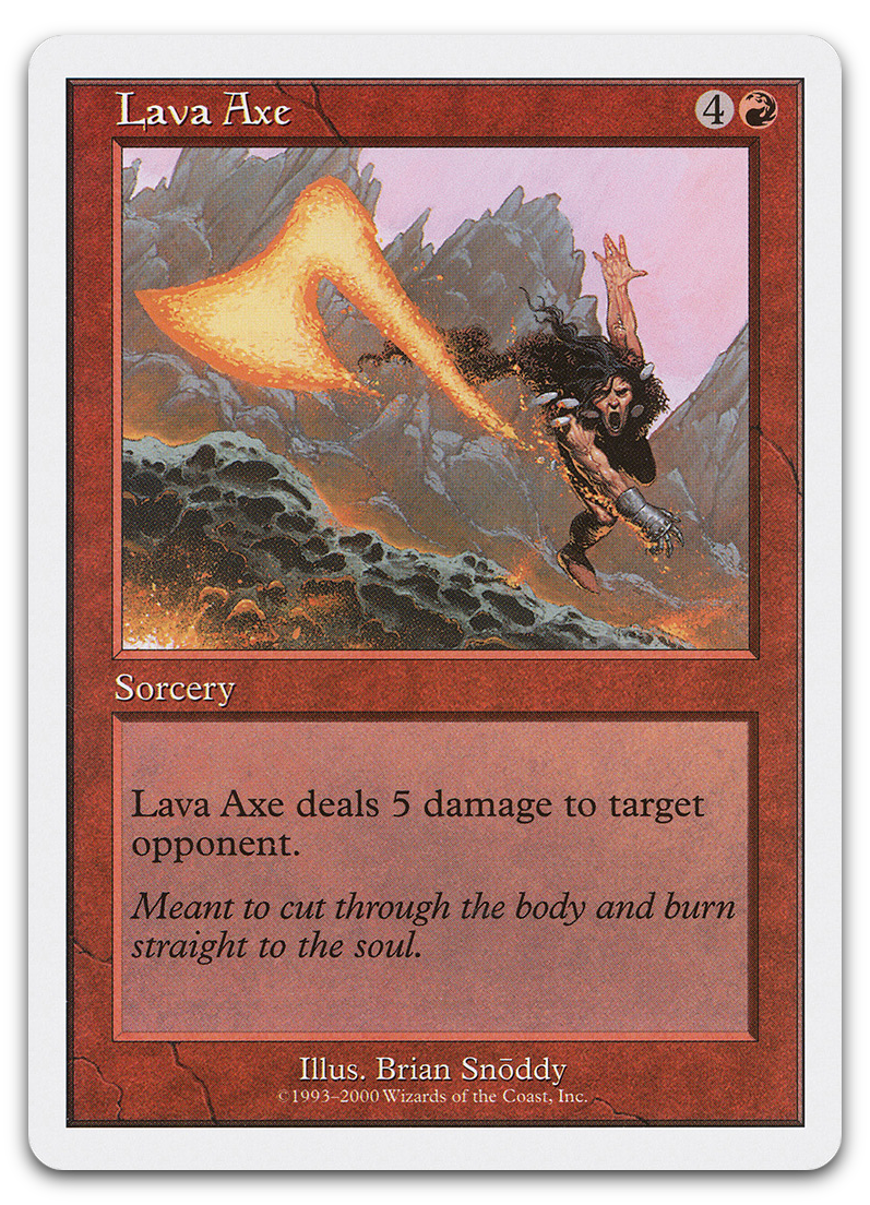 Lava Axe (Starter 2000)