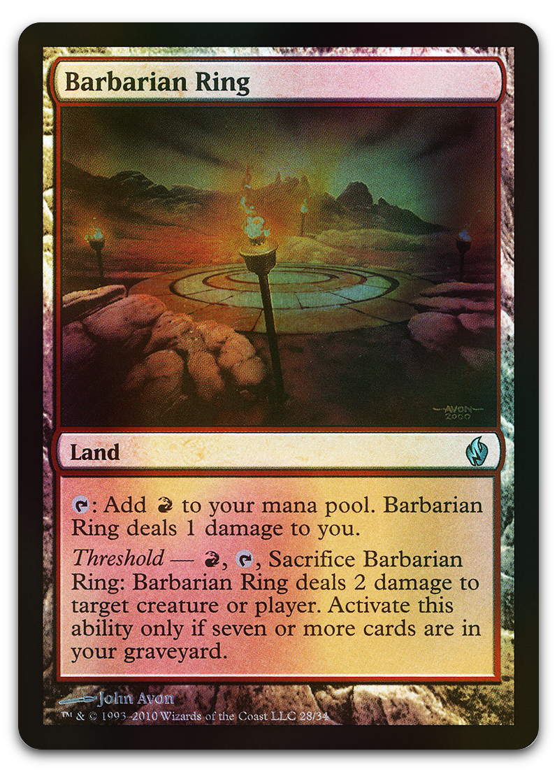 Barbarian Ring (Premium Deck Series: Fire and Lightning)