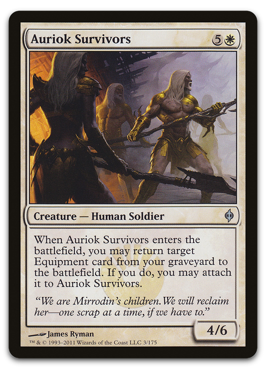 Auriok Survivors (New Phyrexia)