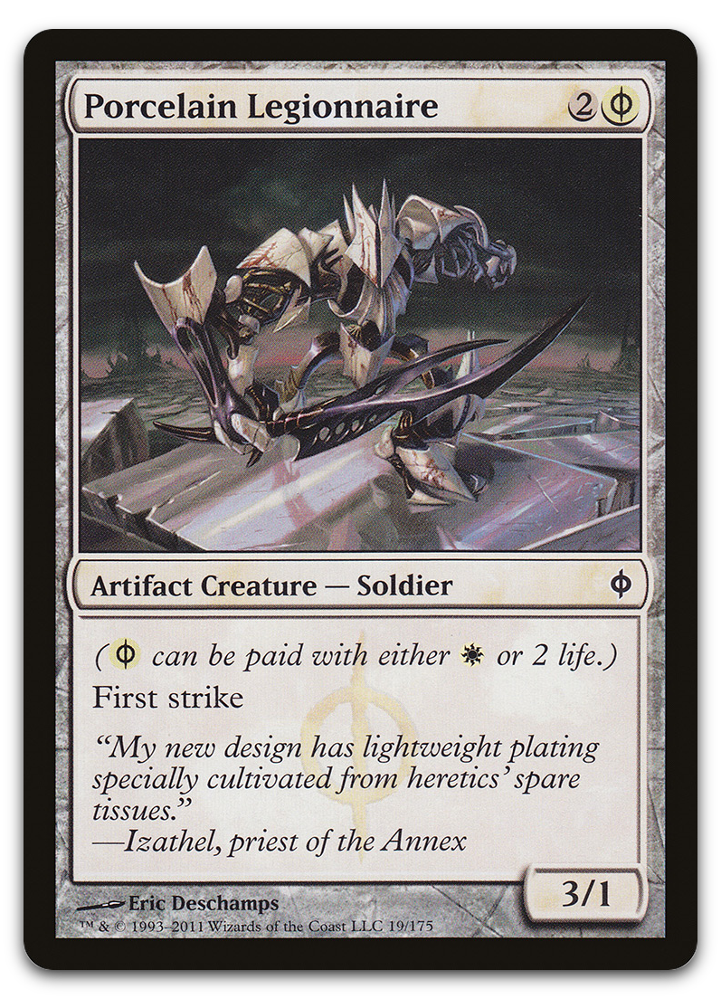 Porcelain Legionnaire (New Phyrexia)