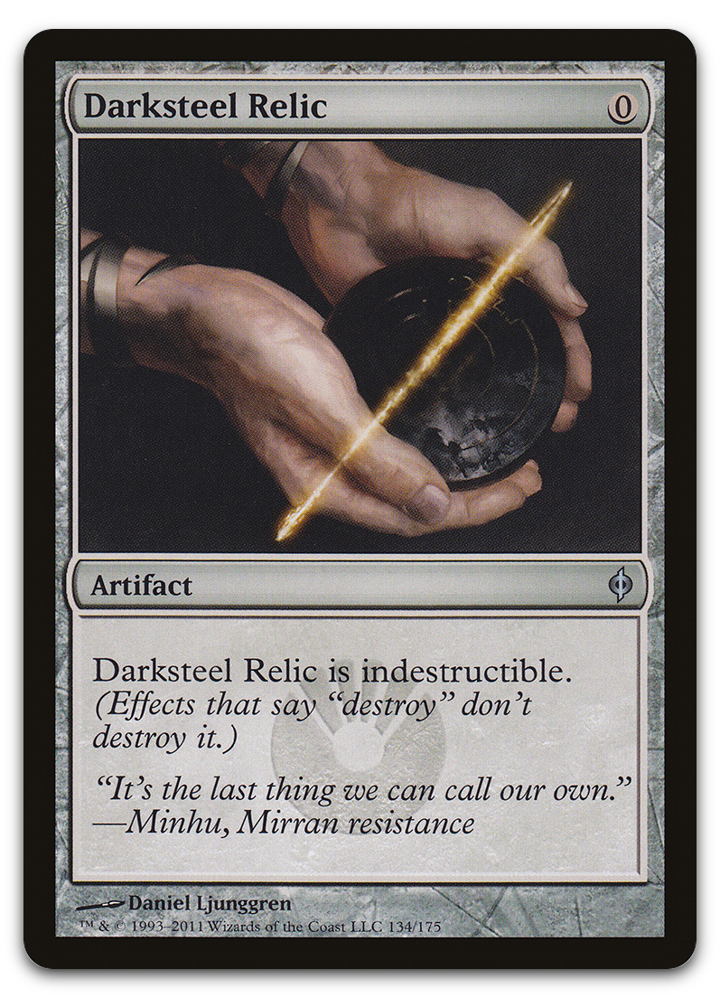 Darksteel Relic (New Phyrexia)