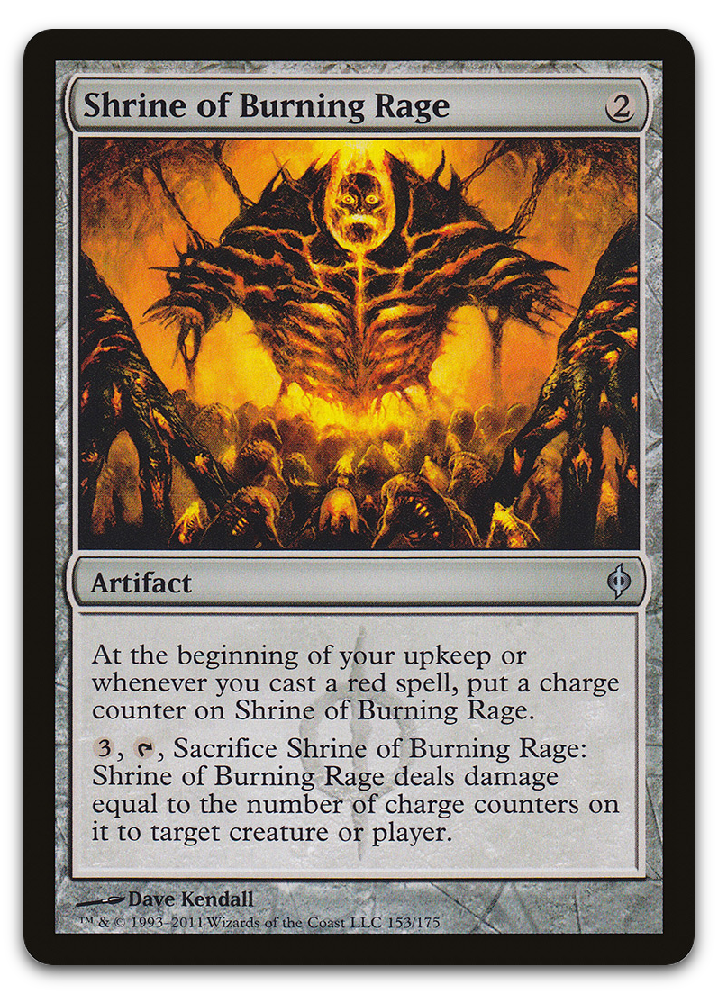 Shrine of Burning Rage (New Phyrexia)