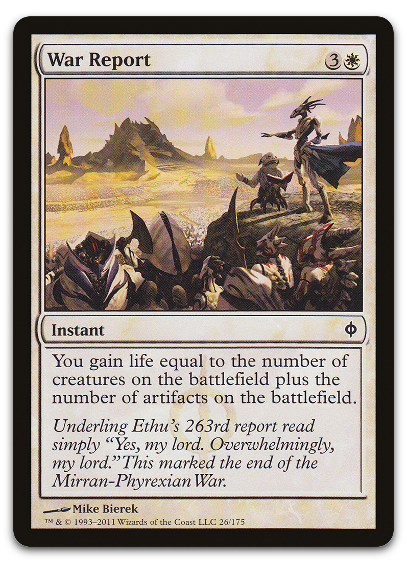War Report (New Phyrexia)