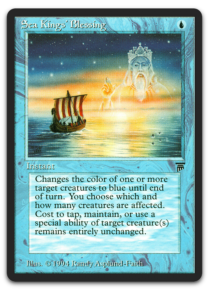 Sea Kings' Blessing (Legends)