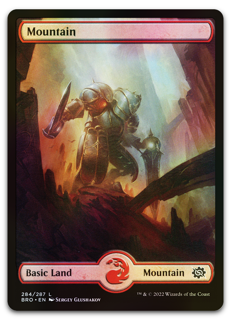 Mountain (284) - Full Art (The Brothers' War)