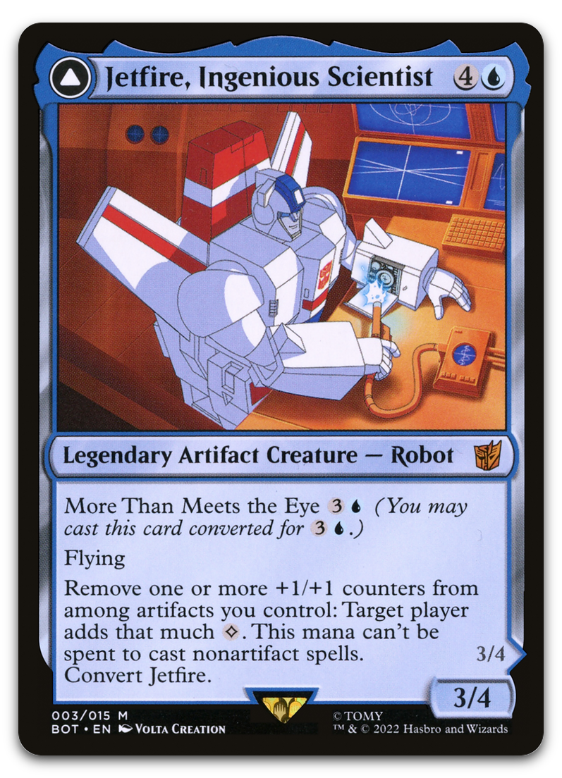 Jetfire, Ingenious Scientist (Universes Beyond: Transformers)