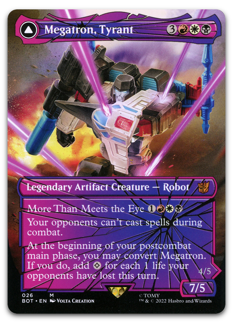 Megatron, Tyrant (Shattered Glass) (Universes Beyond: Transformers)