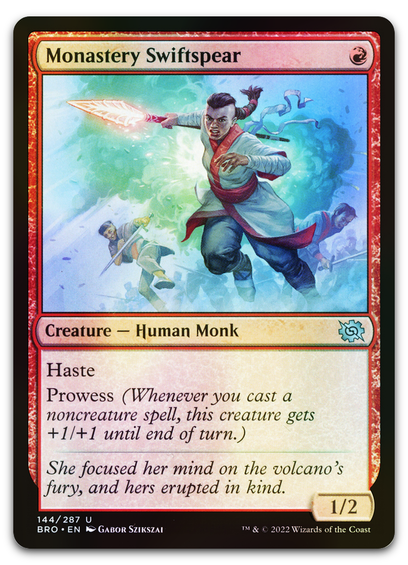 Monastery Swiftspear (The Brothers' War)