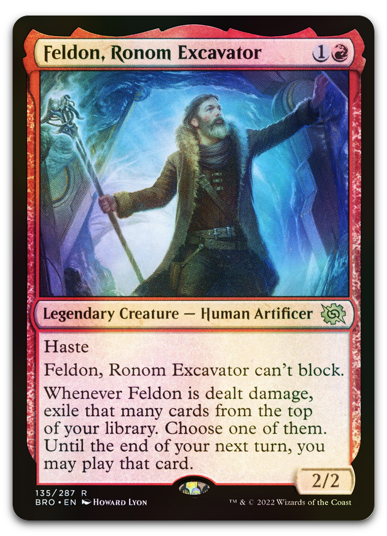 Feldon, Ronom Excavator (The Brothers' War)
