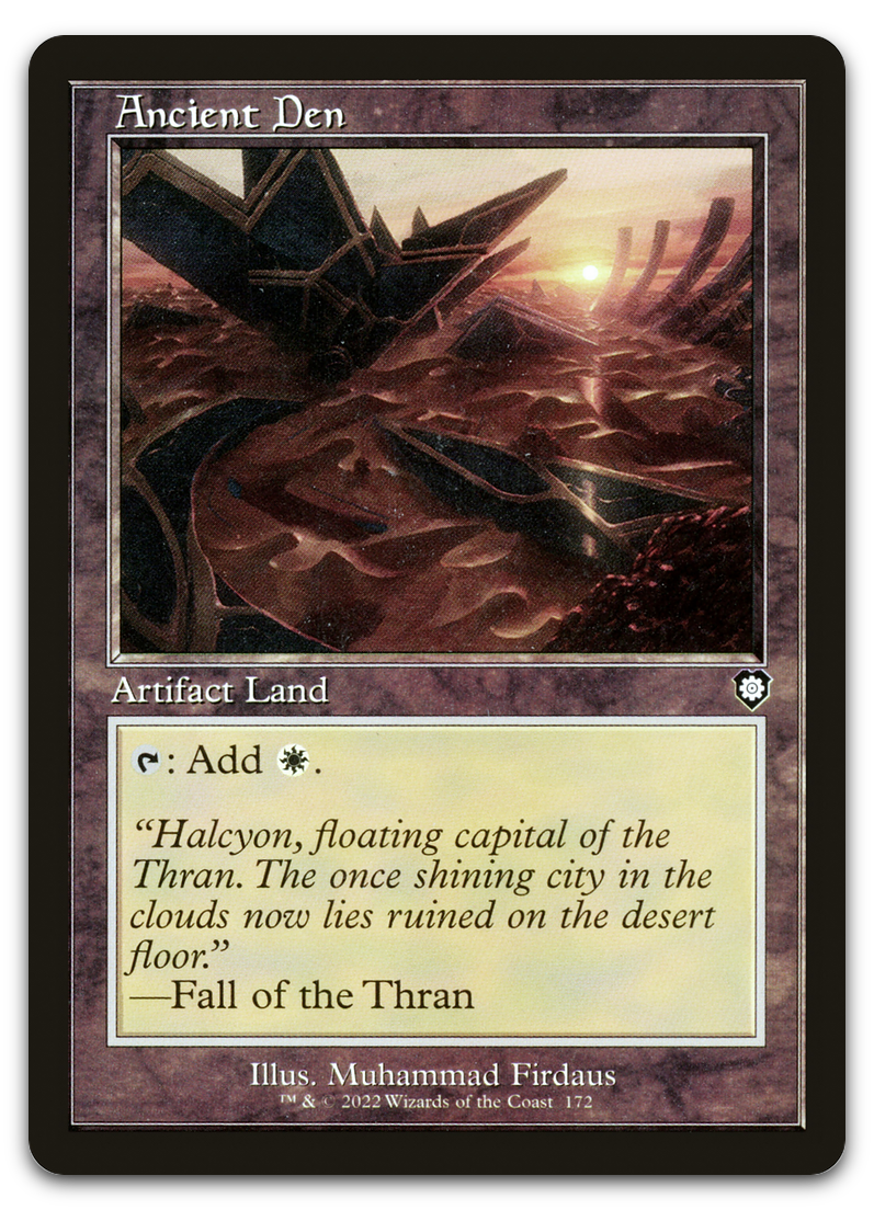 Ancient Den (Retro Frame) (Commander: The Brothers' War)